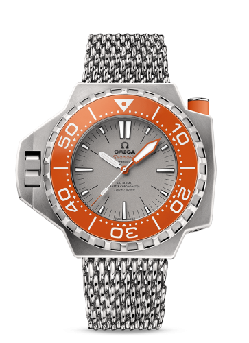 Omega Seamaster PloProf Co-Axial Master Chronometer Grey / Orange